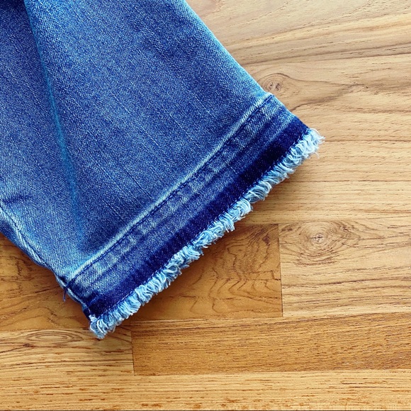 Chico’s Chain Pearl Raw Embellished Denim Jacket - Picture 7 of 9